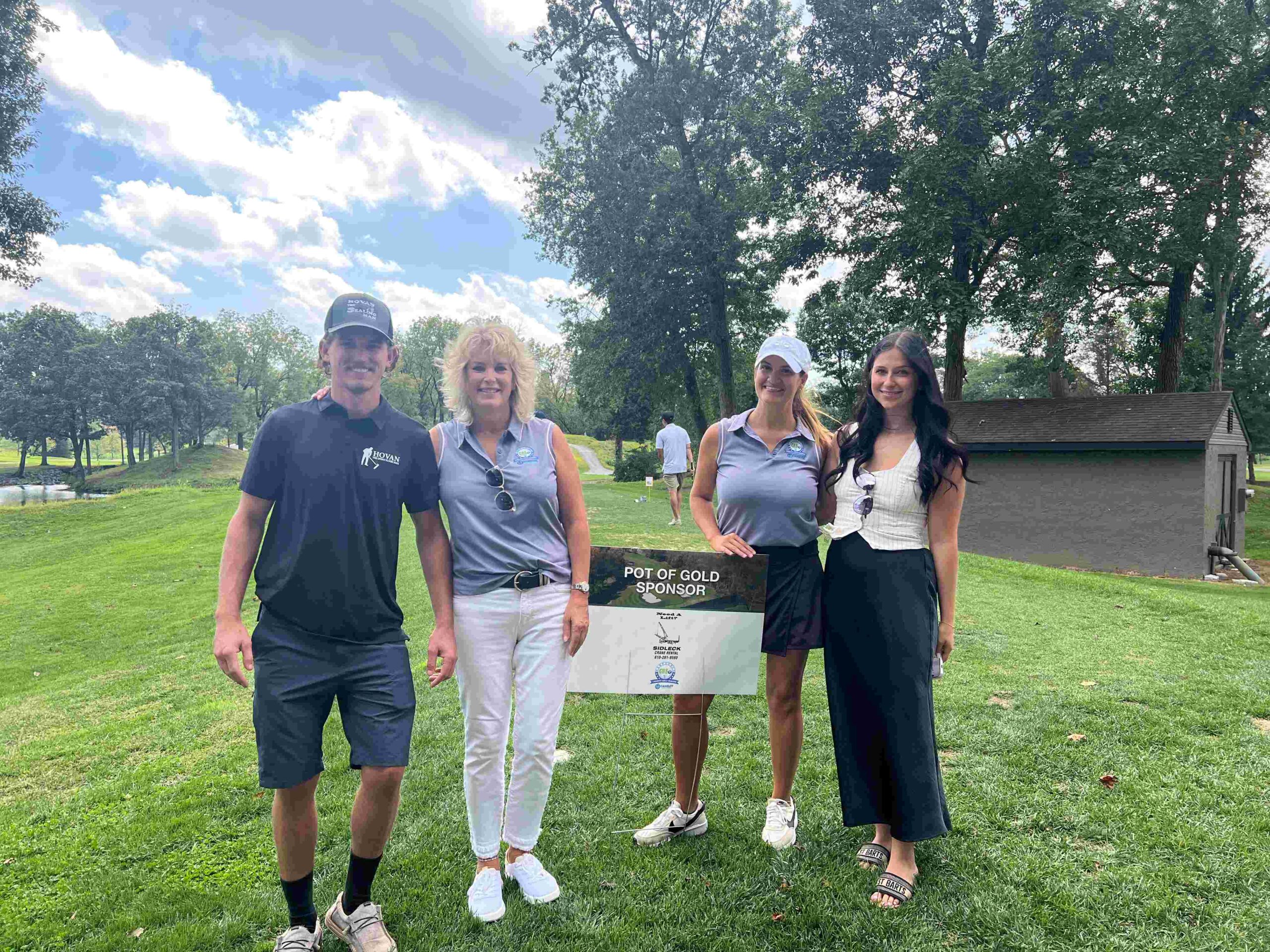 The Coding & Billing Solutions Team at their 2025 Charity Golf Outing